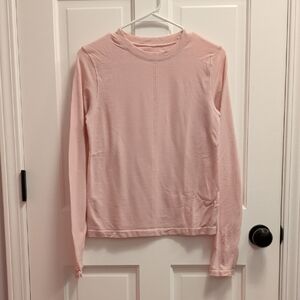 Light Pink Long Sleeve Top